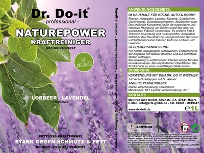 1x Dr. Do It Professional Kraftreiniger, 1Liter