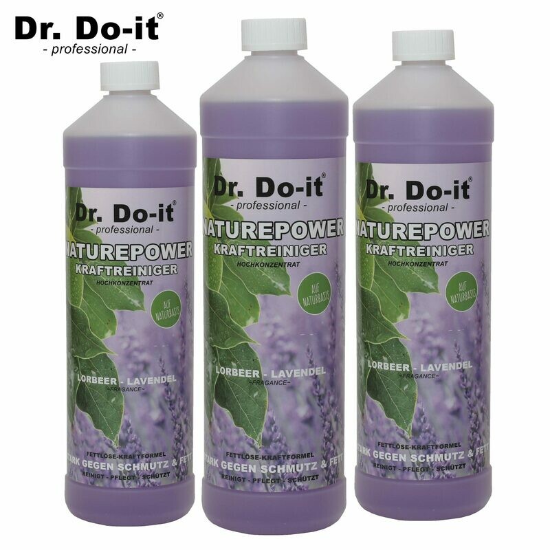 Dr. Do It Professional Kraftreiniger, 3x1Liter