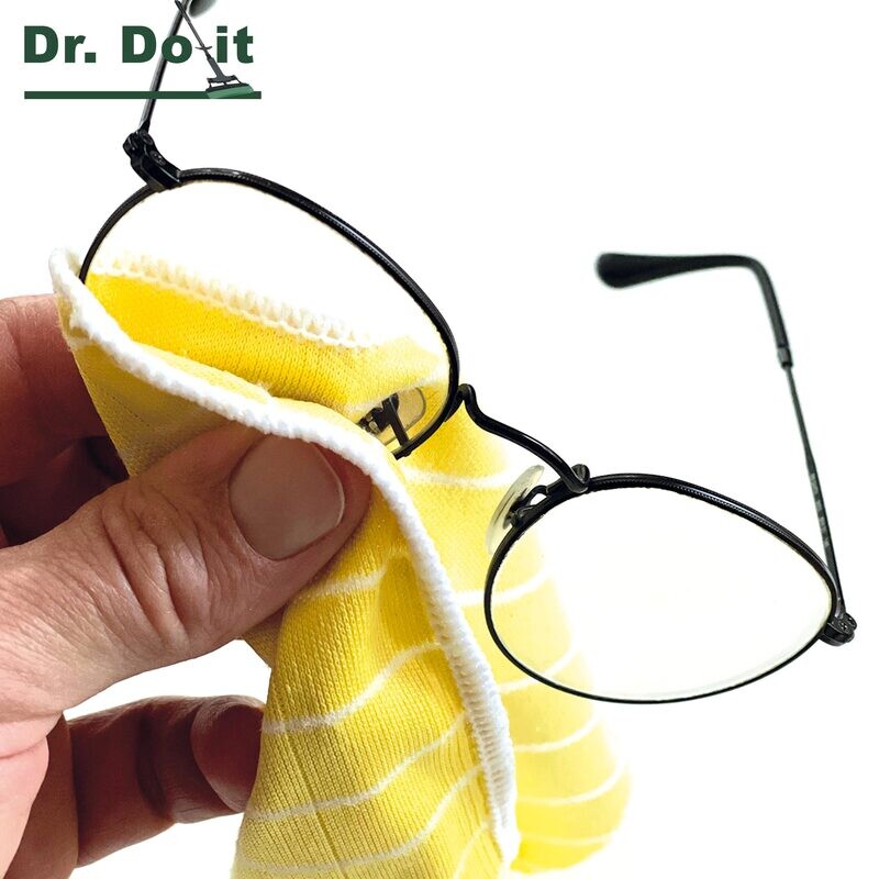 Bambus-Tuch für die Brille, im 5er-Pack