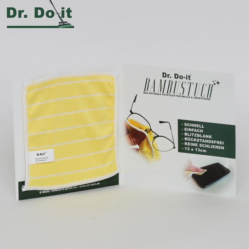 Das Grosse Bambustuch-Set inkl. CLEAR VISION