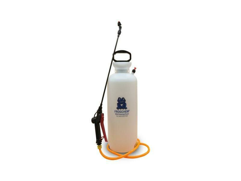 FROGCHEM HEAVY DUTY REINFORCED WHITE PRESSURE SPRAYER PUMP 7 LITRES