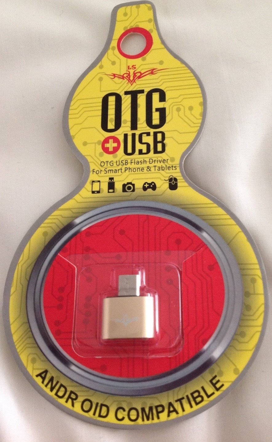 OTG USB FLASH DRIVER for SMART PHONES &amp; TABLETS