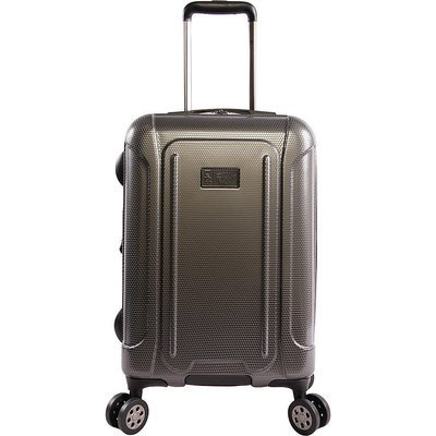 PENGUIN HONEYCOMB PAP HARDSHELL CABIN SUITCASE - CHARCOAL