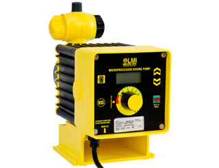C921-468SI, LMI Pump 4.0 GPH/100 PSI with 4-20mA and Dual Manual Control