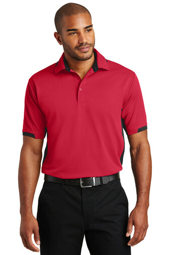 K524 Port Authority® Dry Zone® Colorblock Ottoman Polo