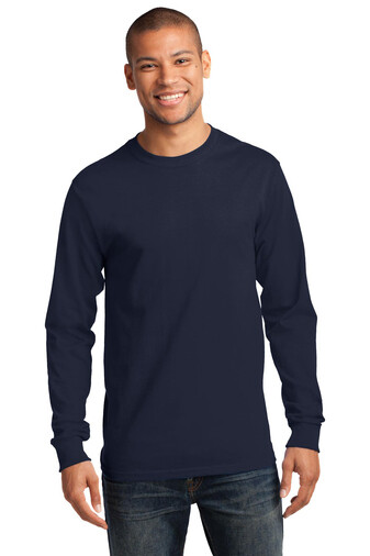 100% COTTON LONG SLEEVE TEE