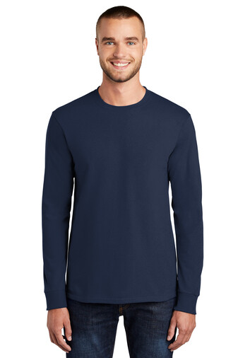 Port &amp; Company® Tall Long Sleeve Core Blend Tee
