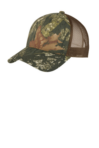 Camouflage Mesh Back Cap Mossy Oak/Brown