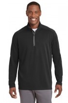 Textured 1/4-Zip Pullover