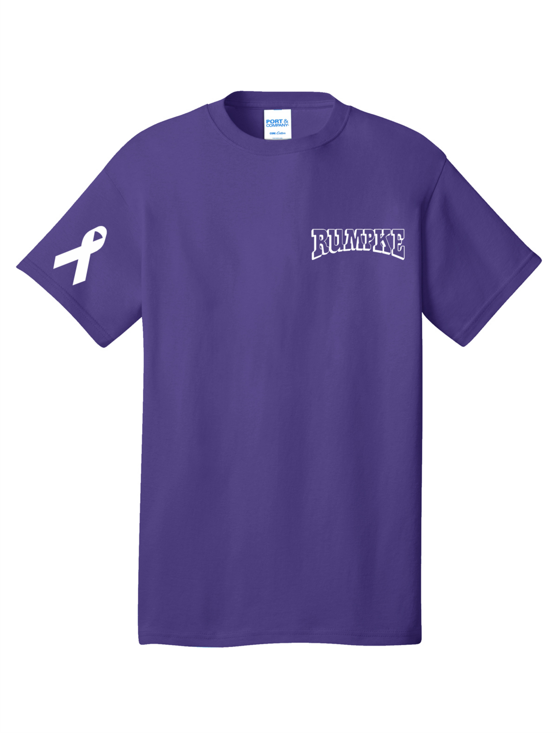 50/50 BLEND TEE PURPLE
