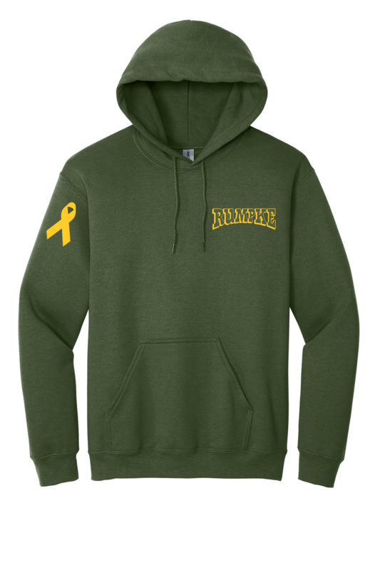 50/50 BLEND HOODY MILITARY GREEN