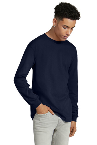 HEAVYWEIGHT TEE American Apparel® Relaxed Long Sleeve T-Shirt