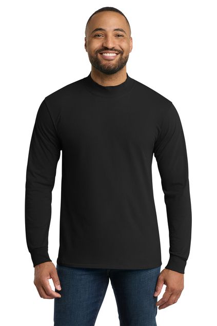 Port &amp; Co™ Essential Mock Turtleneck