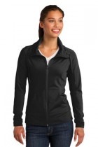 Ladies Sport-Wick® Stretch Full-Zip Jacket LST852