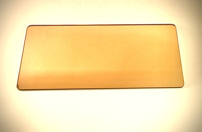 зеркальный ПЭТ, цвет золото, толщина 0.7 мм