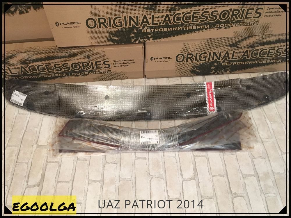 комплект дефлекторов UAZ PATRIOT 2014 г.в.