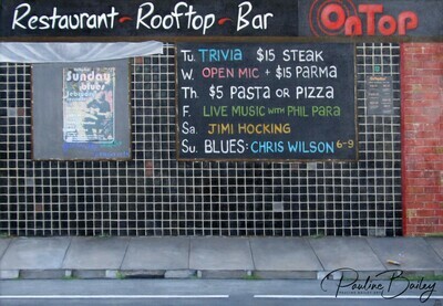 Original painting - OnTop Bar