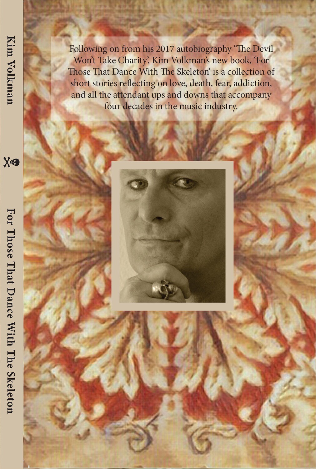 Book: For Those That Dance With The Skeleton.  A Book of Short Stories by Kim Volkman