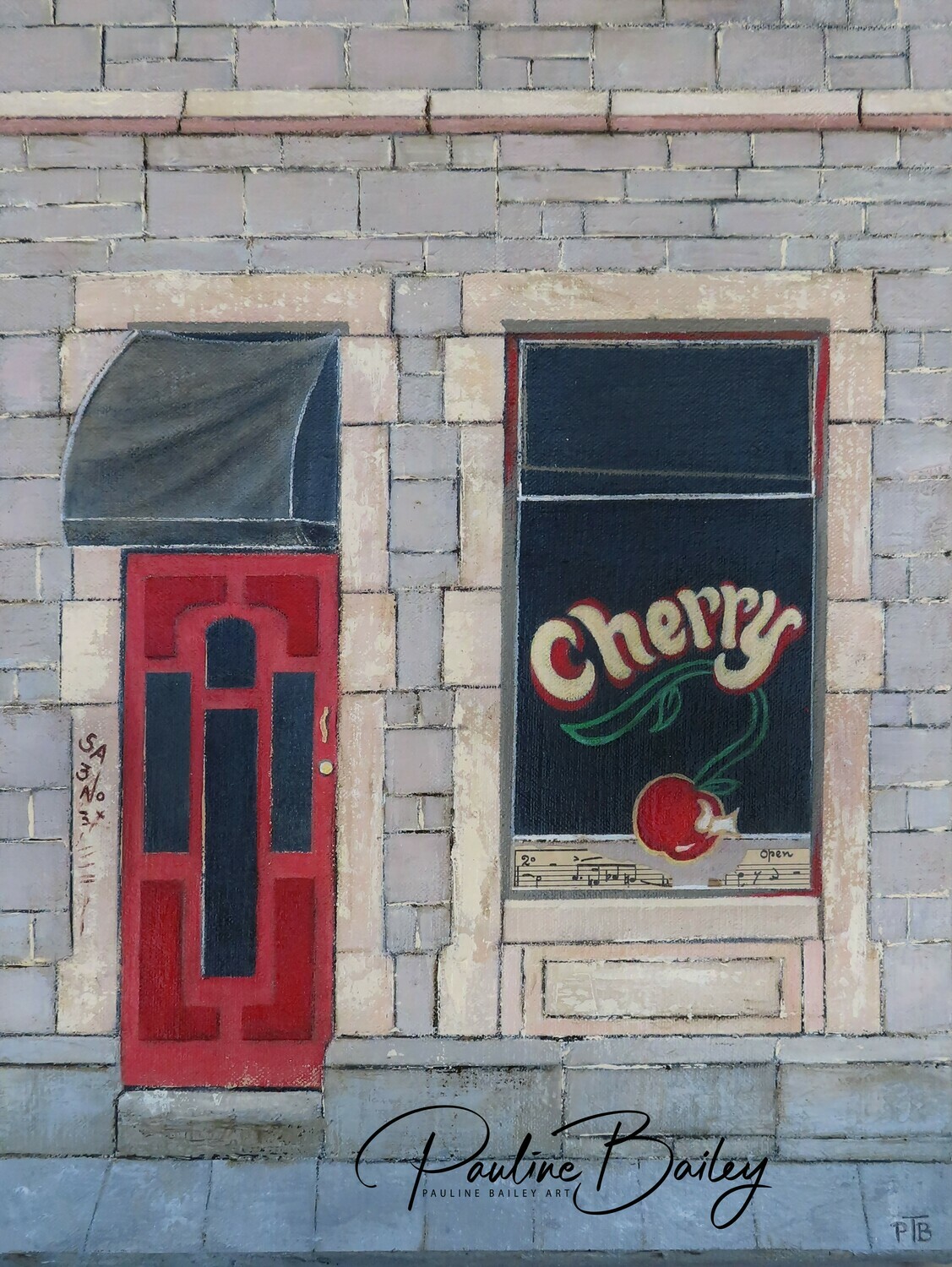 Original painting - Cherry, Little Collins