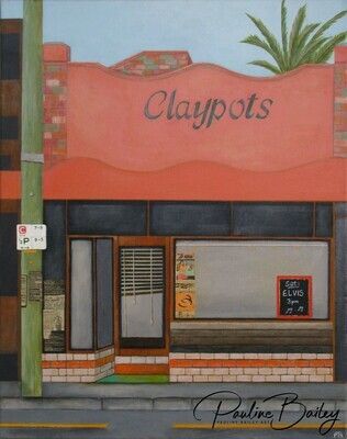 Original paintings - Claypots St Kilda diptych