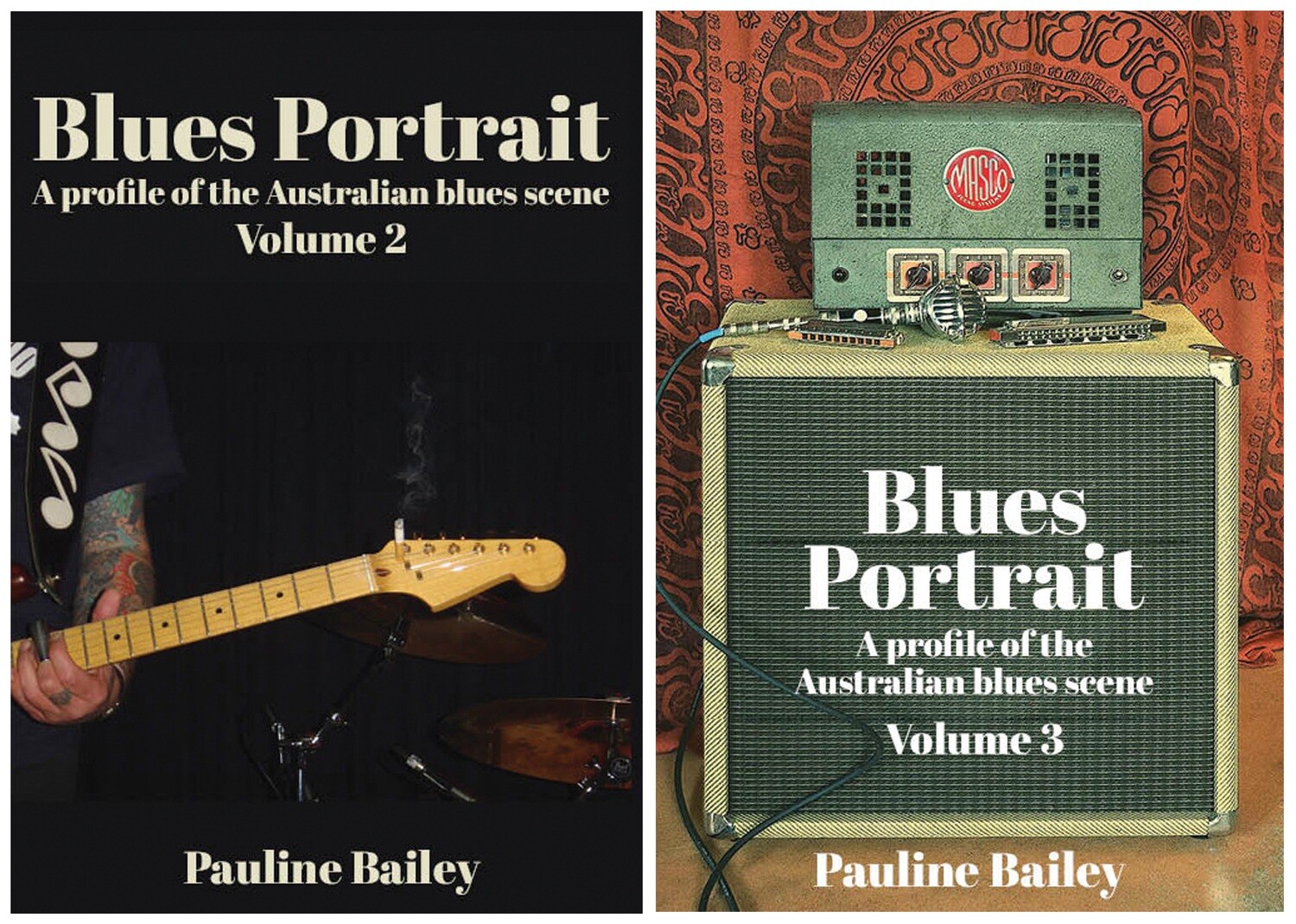 Two book set - Blues Portrait Volume 2 + Volume 3.