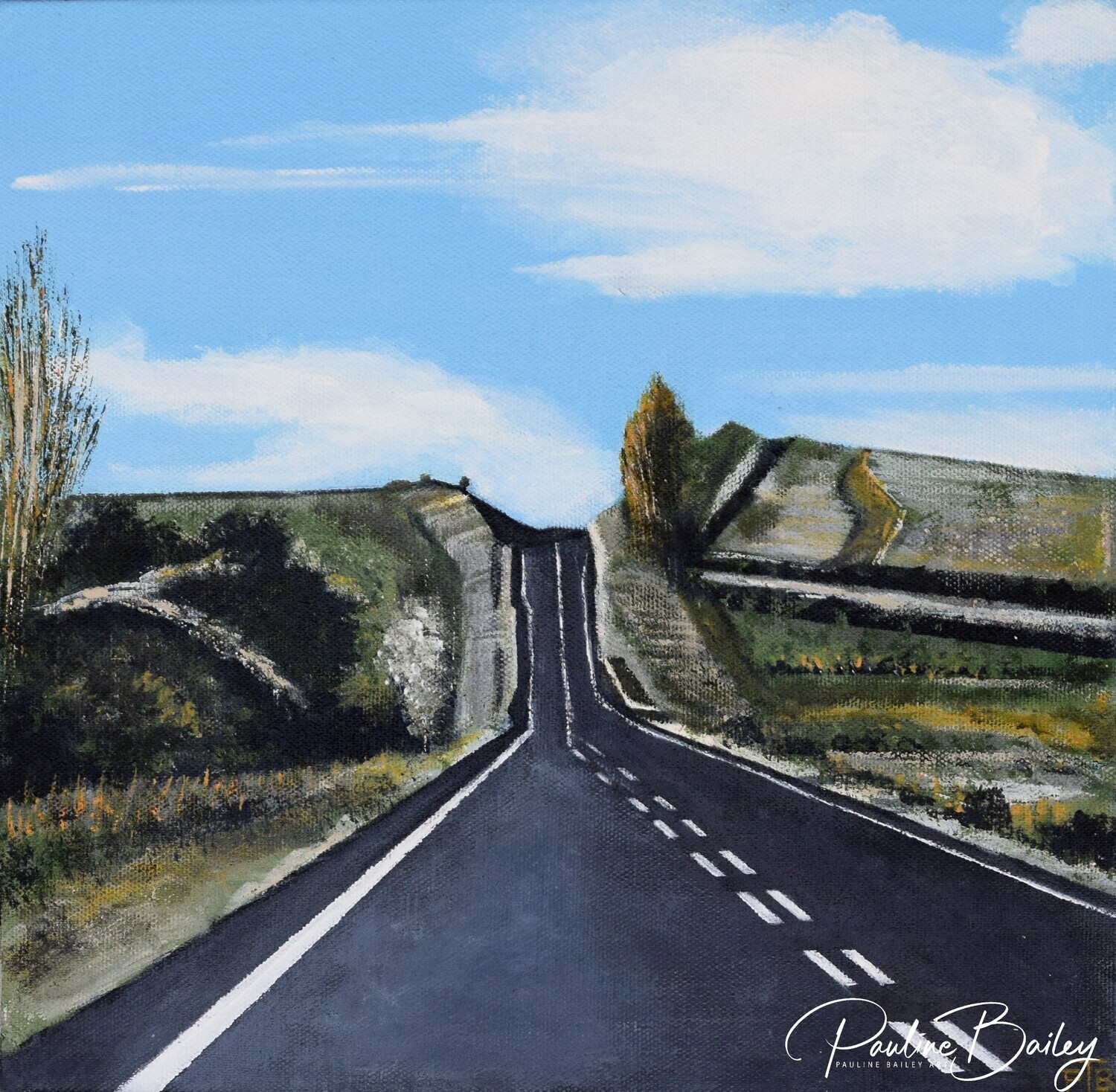 Original painting - Approaching Cooma