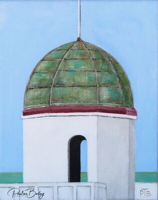 Original painting - St Kilda Sea Baths (Small)