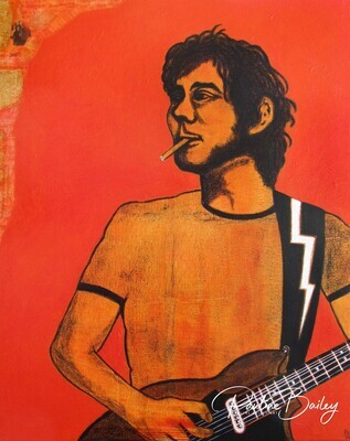Blank greeting card - Aussie Music Legends, $5 each (Various designs available)