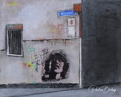 Original painting - Higson Lane, CBD