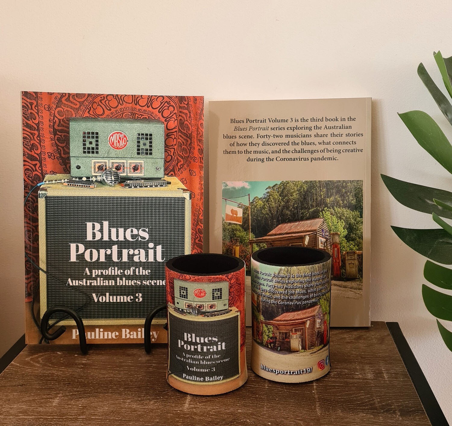 Blues Portrait Book + Stubby Holder Set (VOLUME 3)