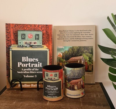 Blues Portrait Book + Stubby Holder Set (VOLUME 3)
