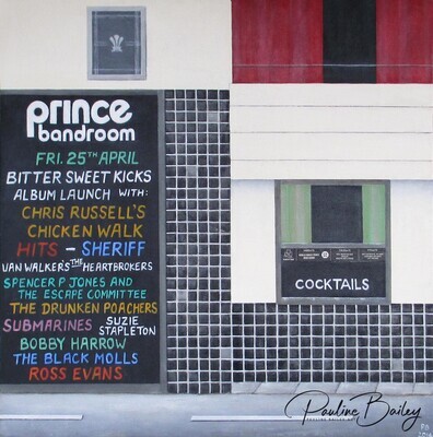 Original painting - The Prince, St Kilda (Bitter Sweet). *On display at Brunswick Artists’ Bar until the end of December. See item description for pickup/delivery options.