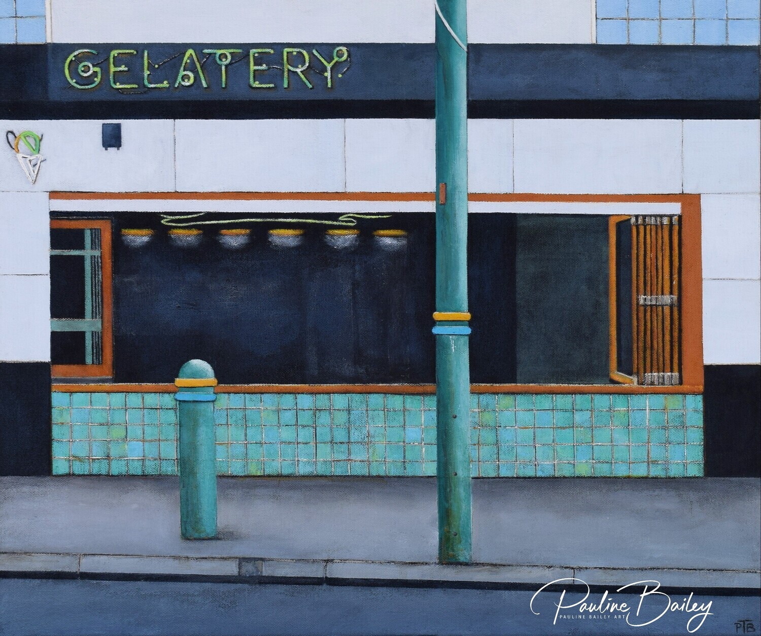 Original painting - Augustus Gelatery, Traralgon