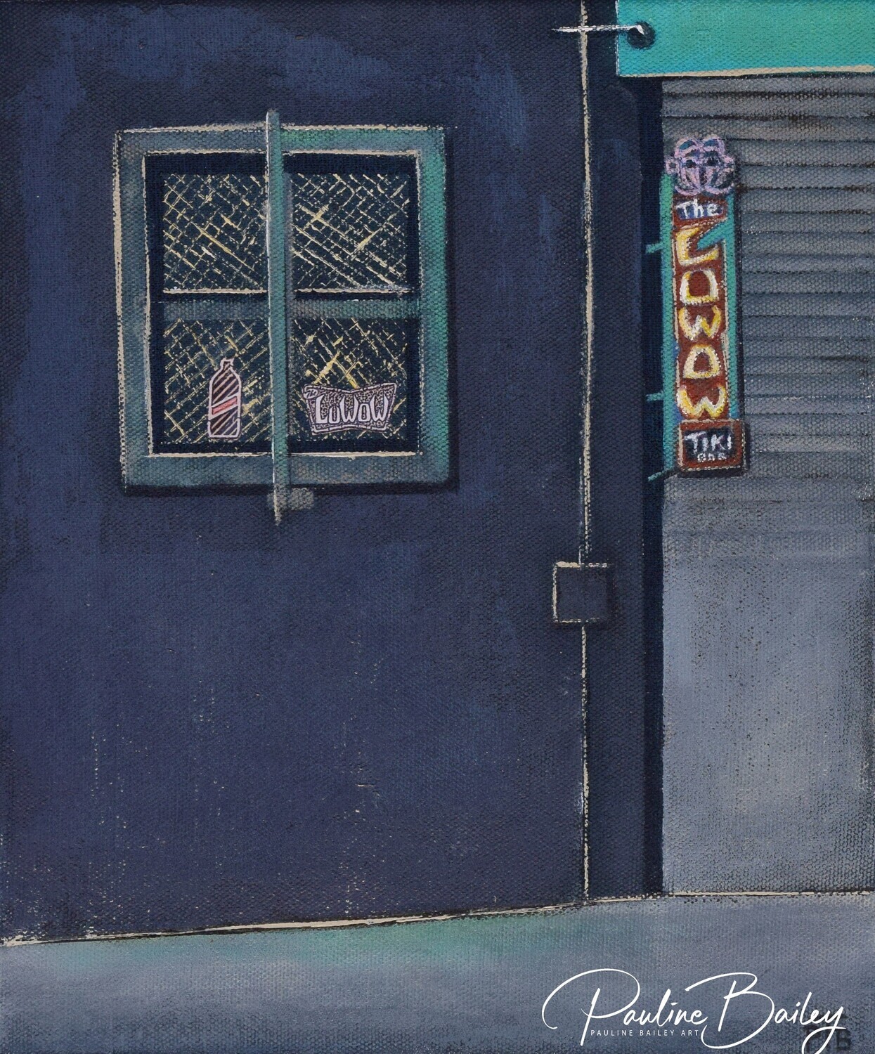 Original painting - Lu Wow, Melbourne