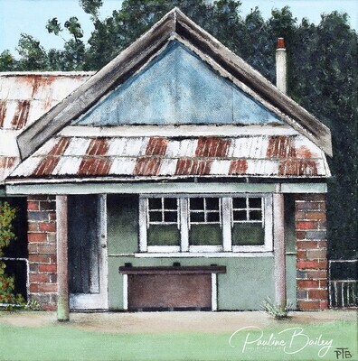 Original painting - Old Cowwarr Bakery