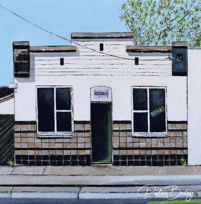 Original painting - Rosedale Pub. * On display at Segue Gallery, Stratford until June 29