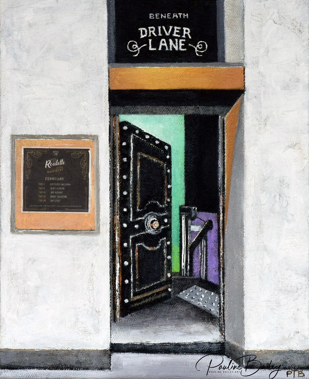 Original painting - Beneath Driver Lane