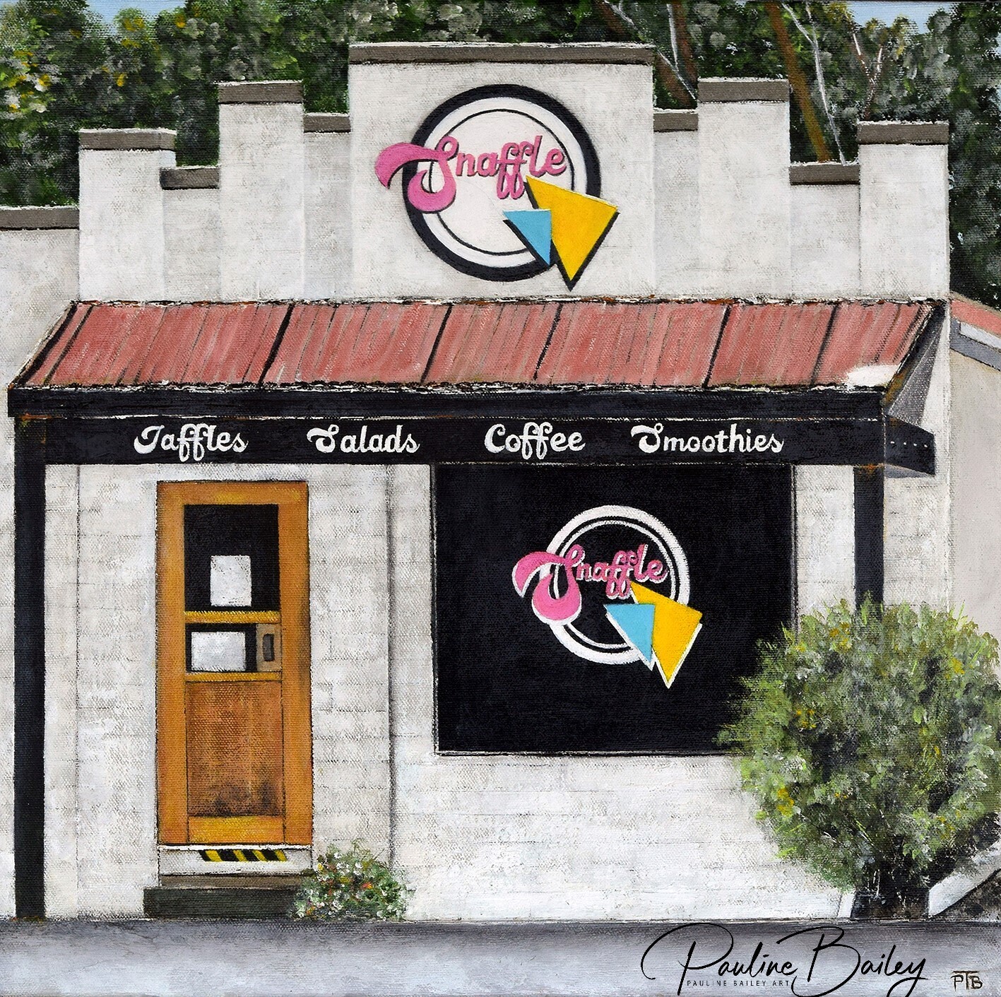 Original painting - Snaffle, Cann River *On display at the Criterion Hotel, Sale (Pickup options in description)