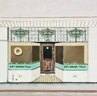 Original painting - Mr. Burch, McKinnon. * On display at Segue Gallery, Stratford until June 29