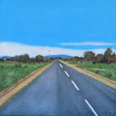 Original Painting: Tinamba - Seaton Road. * On display at Segue Gallery, Stratford until June 29