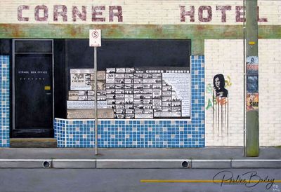 Tea Towel - The Corner, Richmond - Organic Cotton, 50 x 65cm