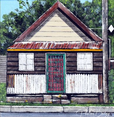 Original painting - Old House, Nimmitabel