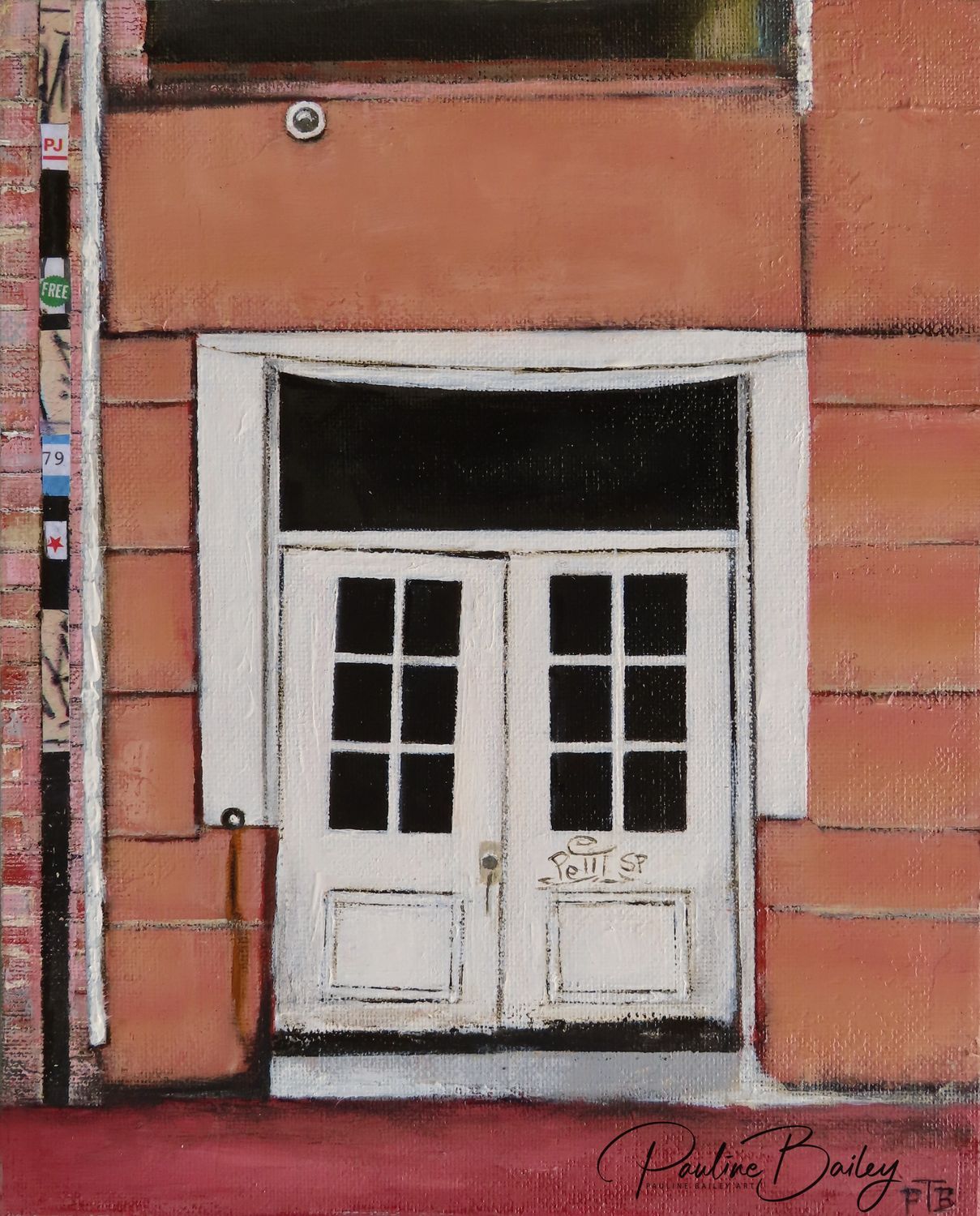 Original painting - 429 Bourbon Street