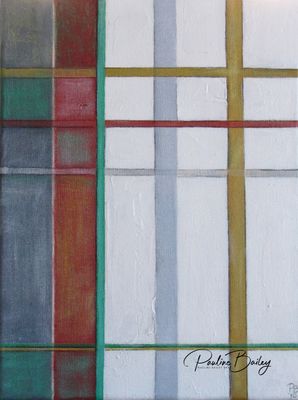 Original painting - Abstract No. 8. 30 x 40cm, acrylic on canvas.