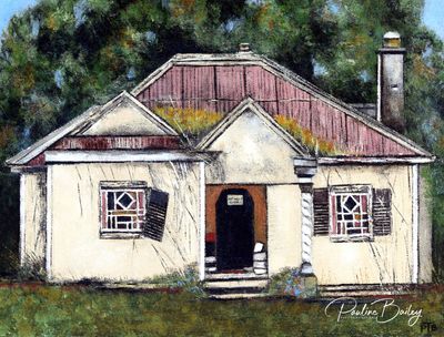Original painting - Abandoned Farmhouse, Neerim