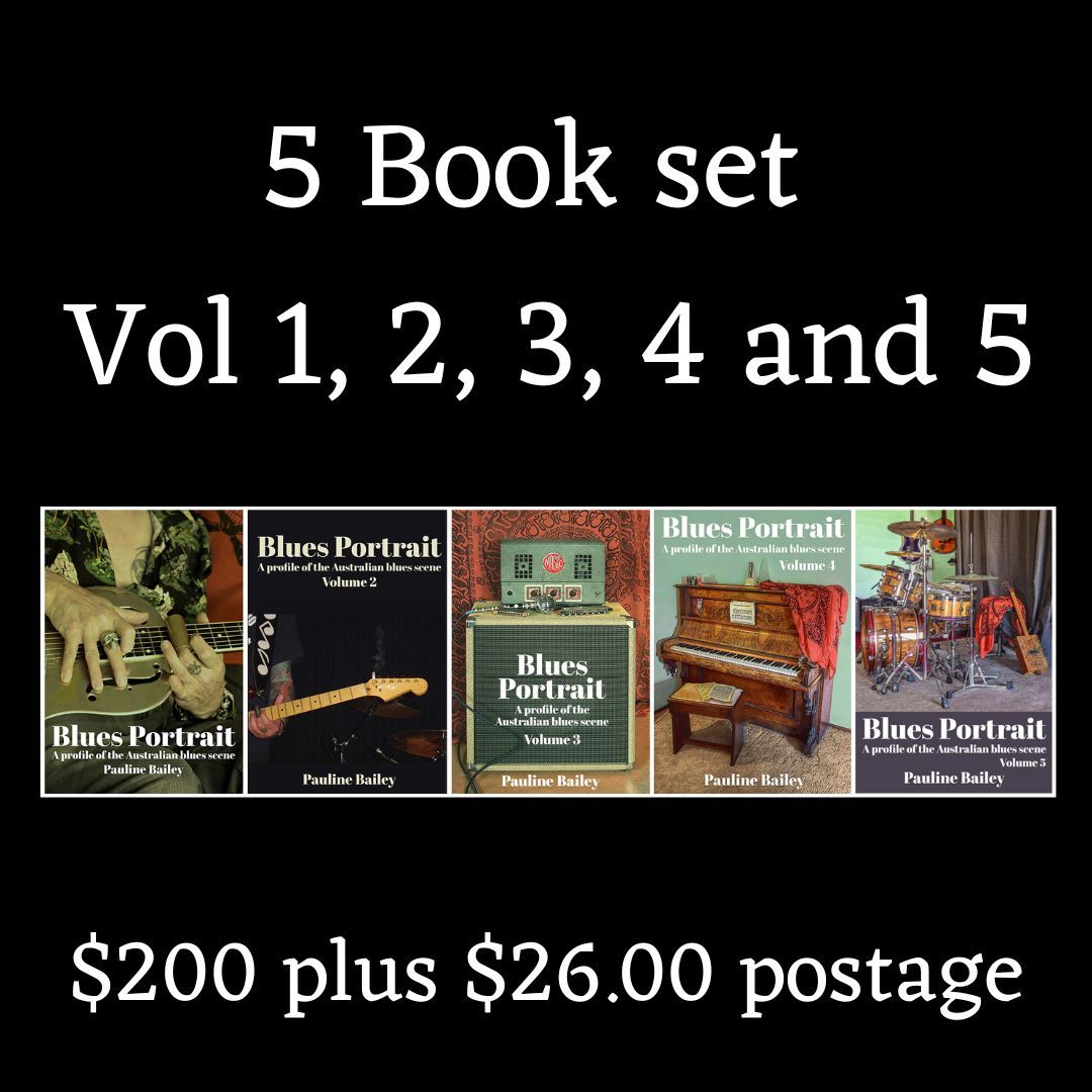 Five Book Set  - Blues Portrait Volumes 1, 2, 3, 4 and 5