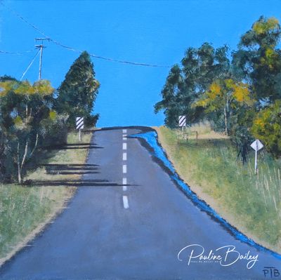 Original painting - Blores Hill 1. * On display at Segue Gallery, Stratford until June 29