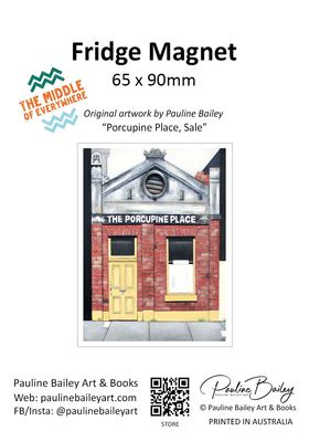 Fridge Magnet – Porcupine Place