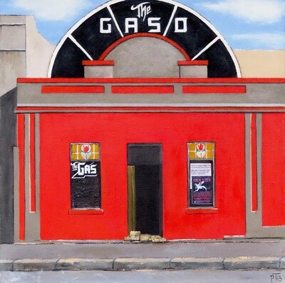 Original painting - The Gaso. *On display in the Brunswick Ballroom foyer. See item description for pickup/delivery options.