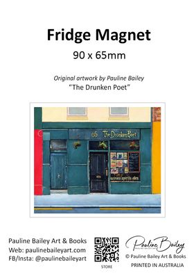 Fridge Magnet – The Drunken Poet